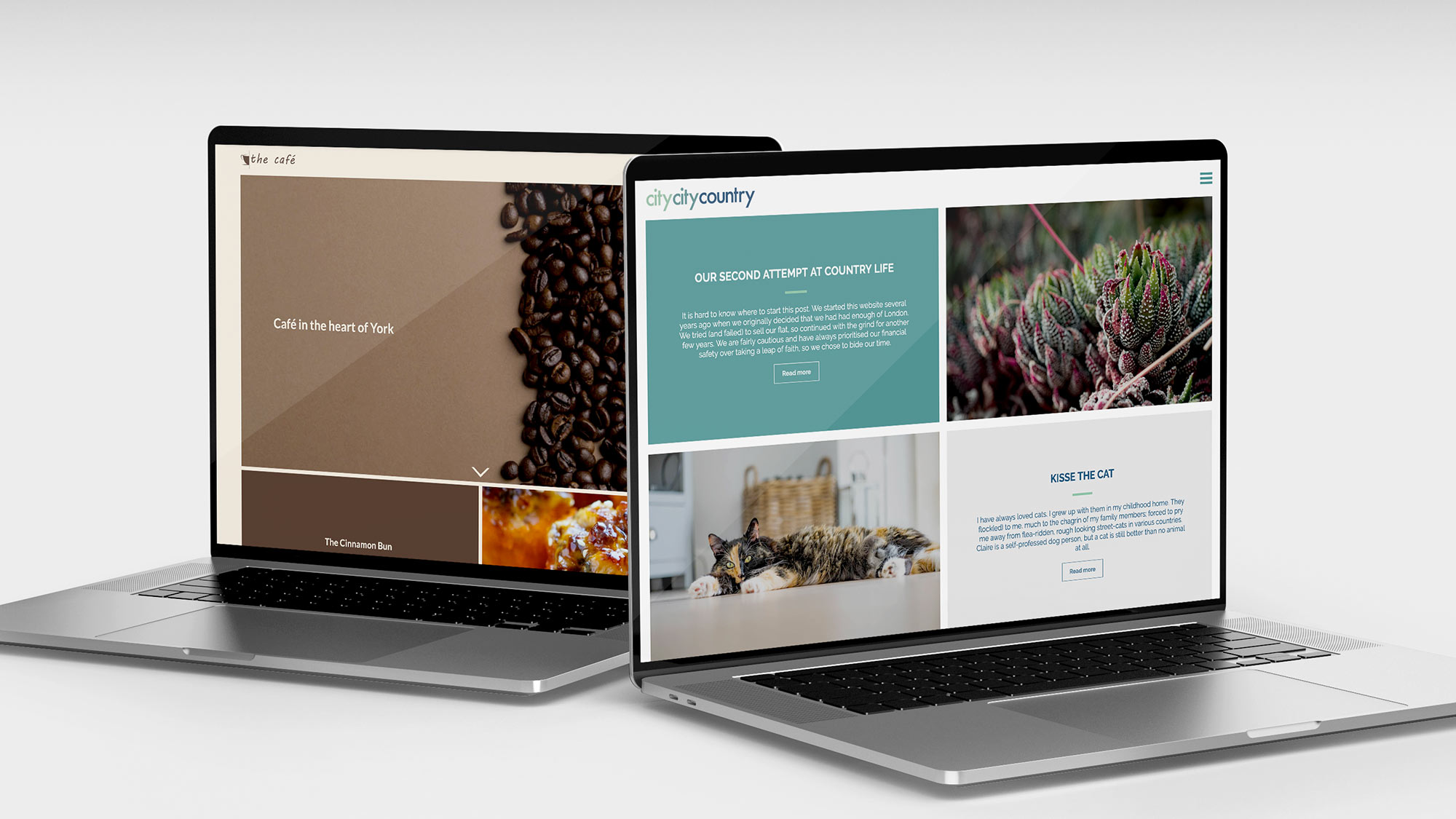 Our examples page in the cms - image for mobile