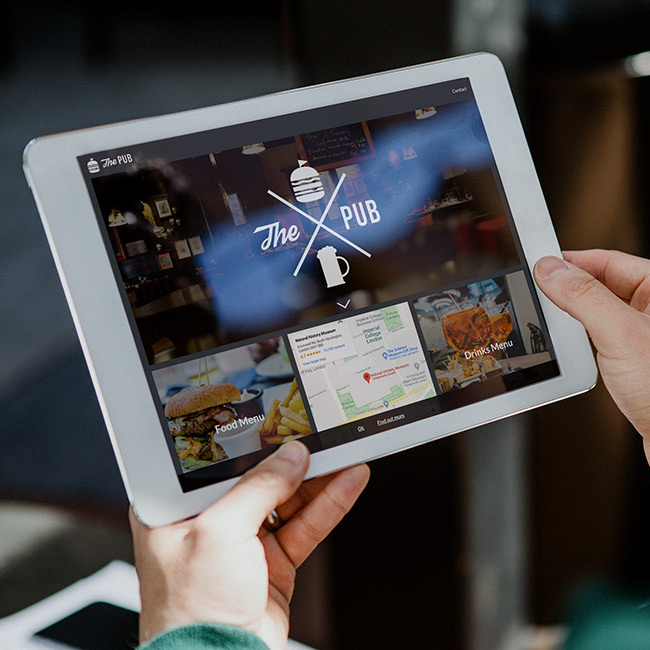 The Pub website image